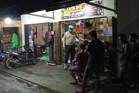 Jelang Natal Dan Tahun Baru, Polsek Piru Intensifkan Patroli Malam.