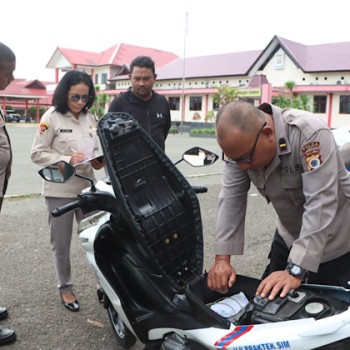 Bag Log Polres Kepulauan Tanimbar terima kunjungan Tim Supervisi Biro Logistik Polda Maluku