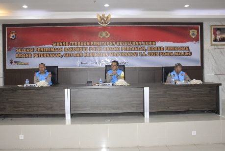 Dua Casis Panda Maluku Dinyatakan Lulus Seleksi Bakomsus Polri Bidang P3GKM 2025