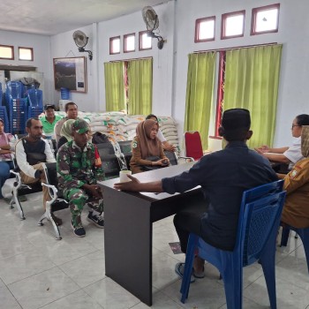 BHABINKAMTIBMAS NEGERI HILA DAN BABINSA HADIRI MINI LOKAKARYA PENANGANAN STUNTING