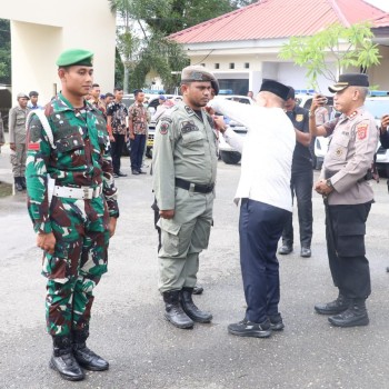 Polres Buru Selatan Gelar Apel Pasukan Operasi Lilin Salawaku 2024, Kesiapan Pengamanan Natal dan Tahun Baru 2025