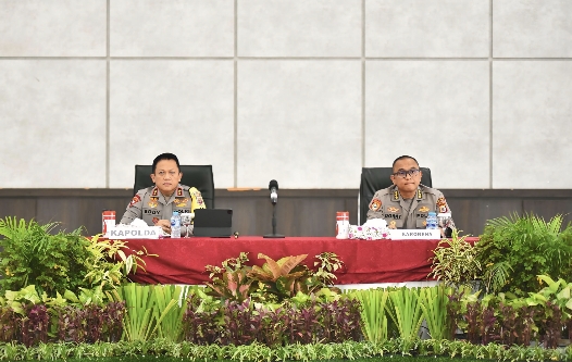 Temui Personel Ops, Dokkes, Binmas, Rena, Logistik, Keuangan dan SPKT, Kapolda: Jalin Komunikasi Yang Baik Dengan Masyarakat