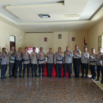 Polres Buru Selatan Terima Tim Supervisi Biro Ops Polda Maluku Dalam Rangka Ops Lilin Salawaku 2024