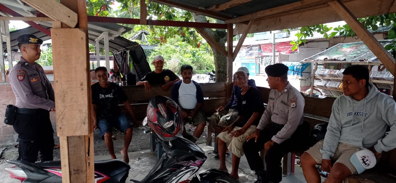 Sat Samapta Polres SBB Laksanakan Patroli Cipta Kondisi Pasca Konflik