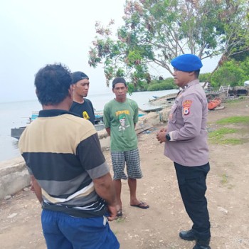 Imbau jaga keselamatan, Sat Polair Polres Kepulauan Tanimbar sambangi Masyarakat Nelayan
