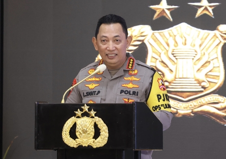Buka Rilis Akhir Tahun 2024, Kapolri Doakan 987 Anggota yang Gugur
