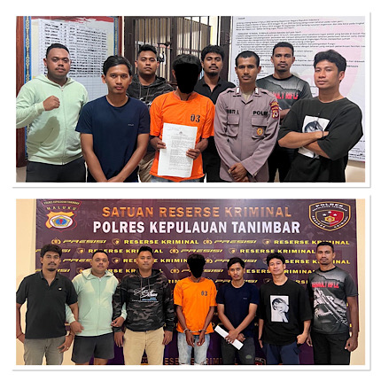 Gerak cepat Penyidik Polres Kepulauan Tanimbar tetapkan pelaku pembacokan Isteri dan mertua menjadi tersangka