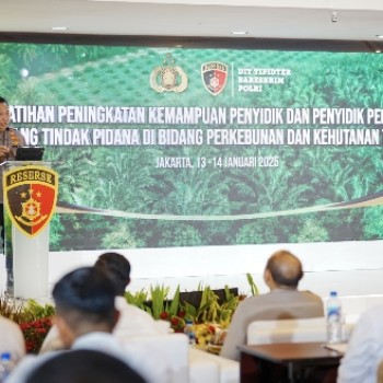 Hadiri Pelatihan Penyidik, Kapolri Minta Jajaran Cegah Potensi Kebocoran Anggaran Negara