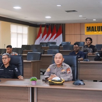 Polda Maluku Ikuti Anev Mingguan BTP Triwulan IV