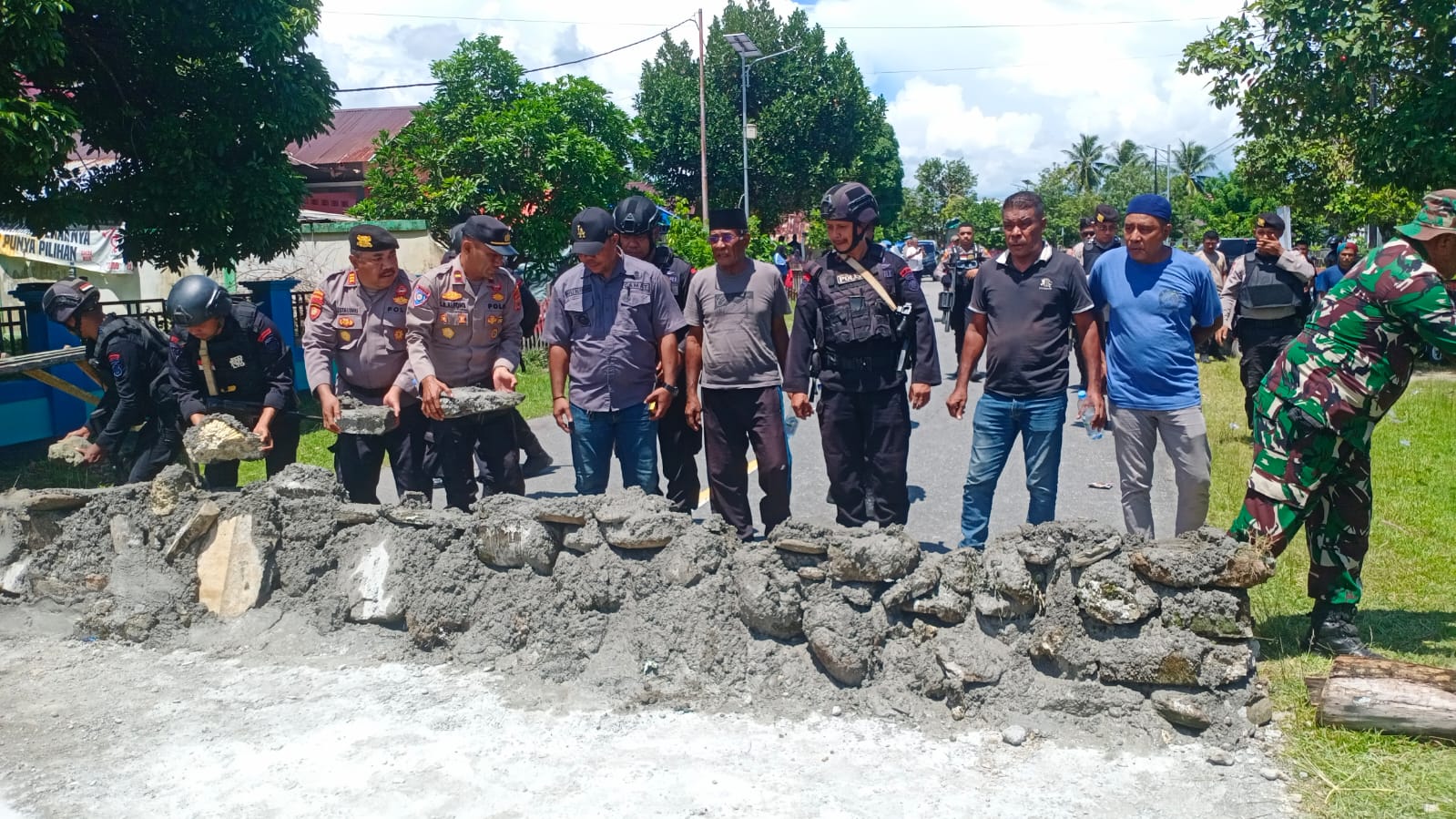 Kapolres Akui Jalur Lintas Seram Normal Kembali