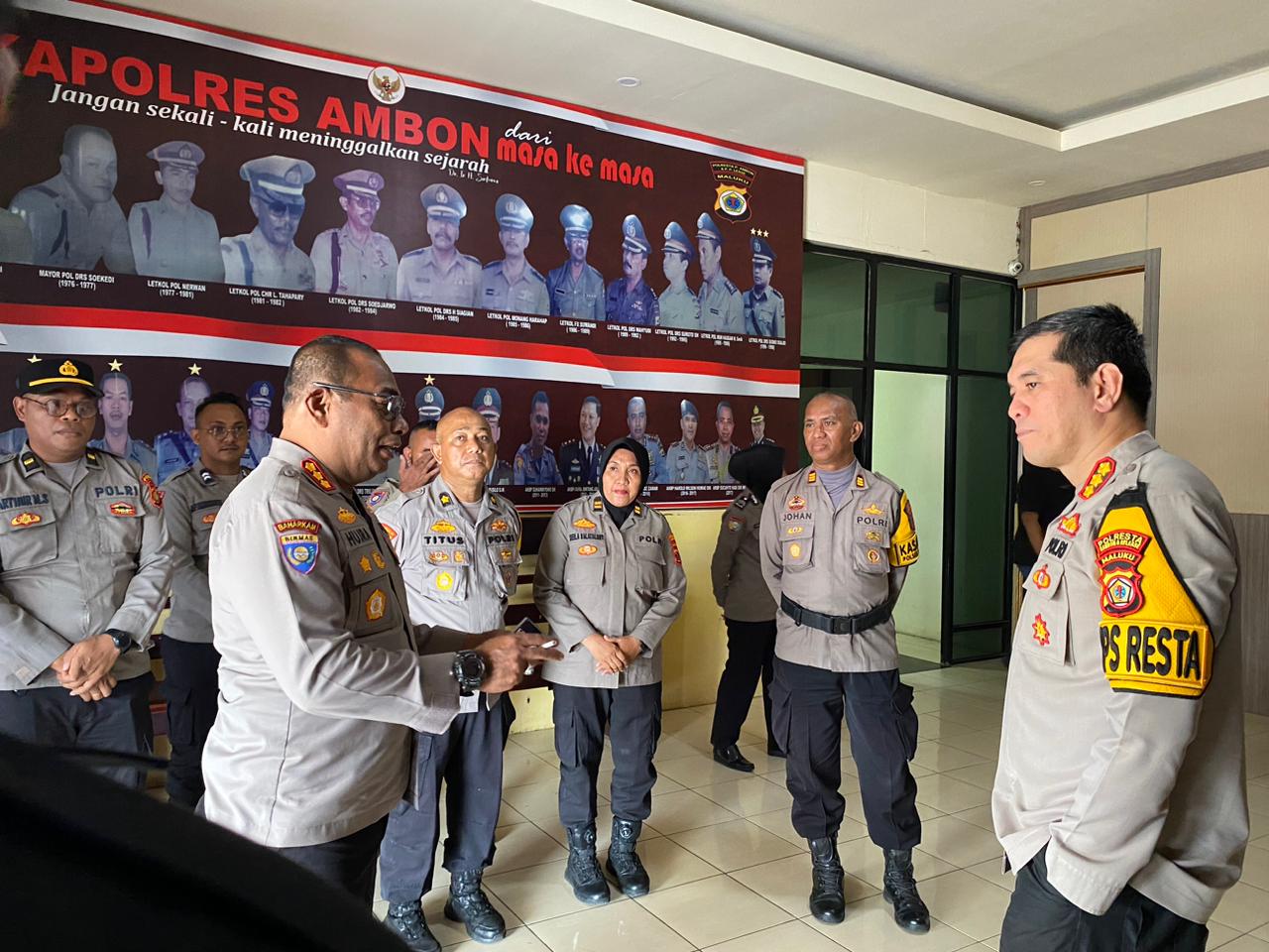 Ditbinmas Polda Maluku Gelar Tatap Muka, Supervisi, Dan Asistensi Dengan Bhabinkamtibmas
