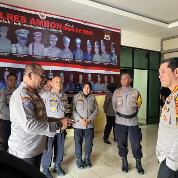 Ditbinmas Polda Maluku Gelar Tatap Muka, Supervisi, Dan Asistensi Dengan Bhabinkamtibmas