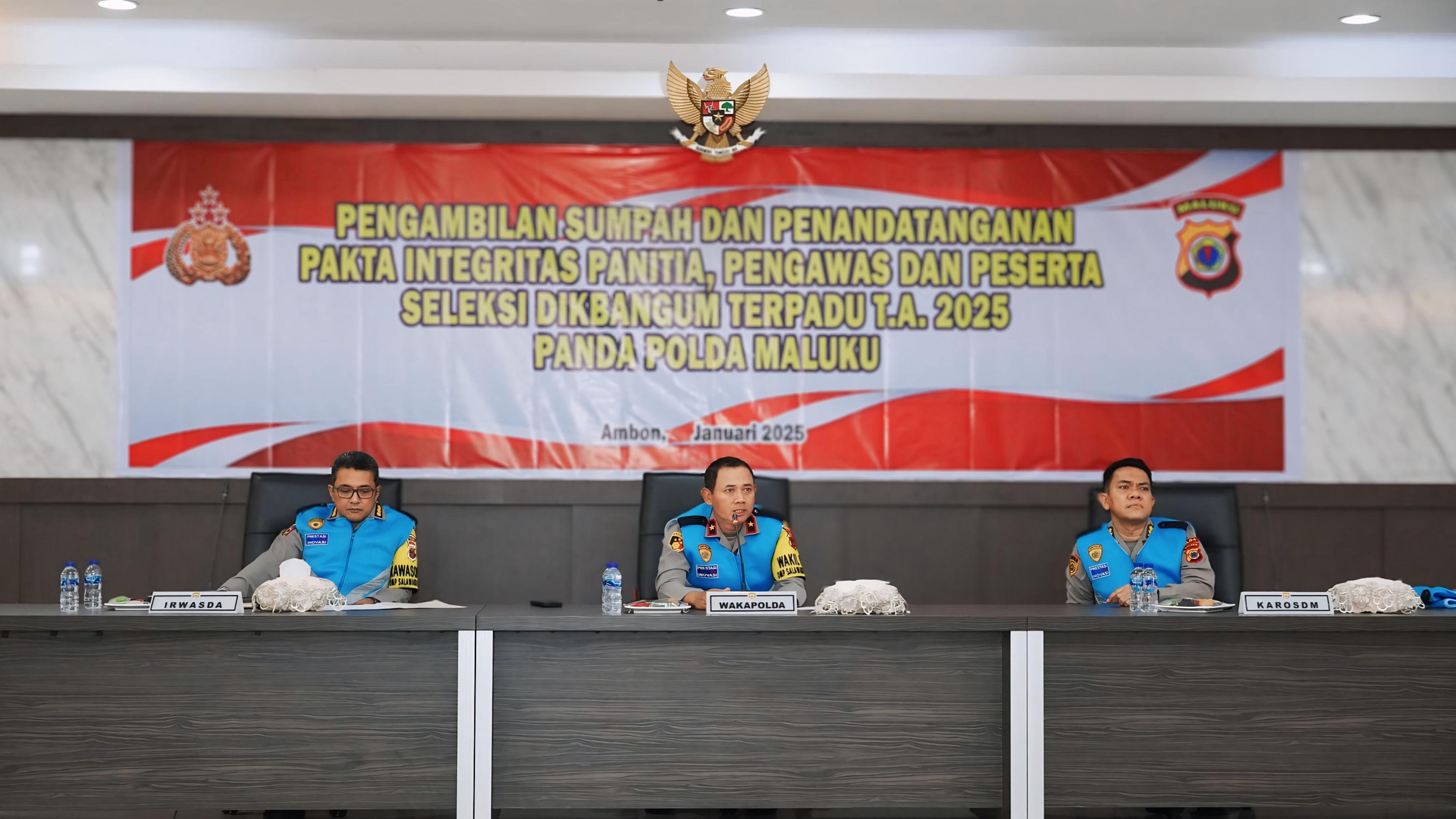 253 Anggota Polisi di Maluku Ikut Seleksi PKN, Sespima, PTIK dan SIP 2025
