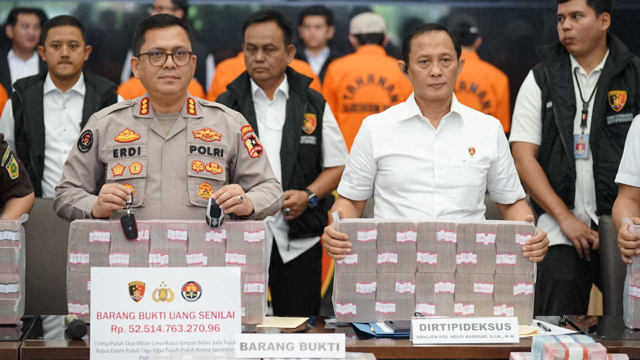 Dittipideksus Bareskrim Sita Miliaran Uang Sampai Aset Dari Kasus Net89