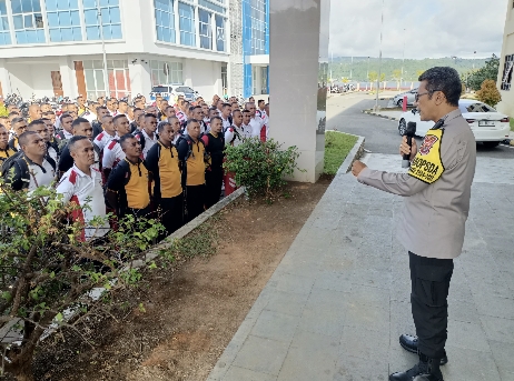 Seleksi SIP 2025, Irwasda Maluku Tinjau Proses Pemeriksaan Kesehatan