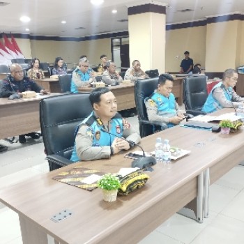 Jelang Rikes Tahap Dua Seleksi SIPSS Polda Maluku Rapat Bersama SSDM Polri