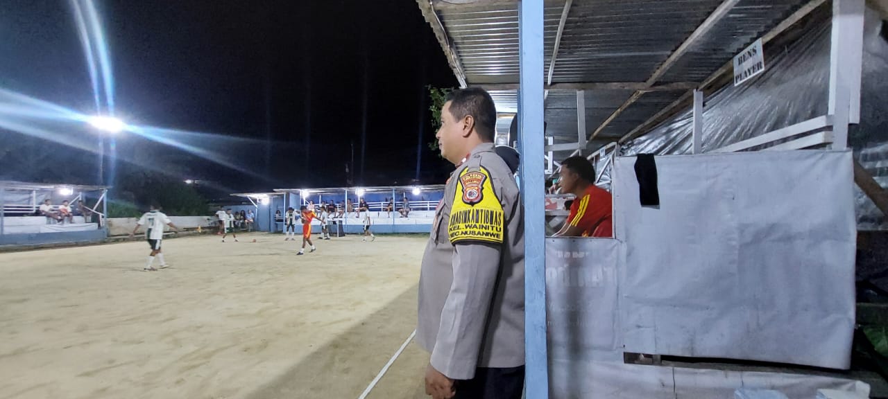 Pengamanan oleh Kepolisian dalam Turnamen Gawang Mini U-21 Siloam Cup III Tahun 2025