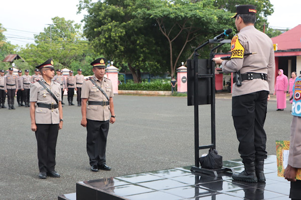 Pimpin Sertijab Kasat Lantas, begini kata Kapolres Kepulauan Tanimbar