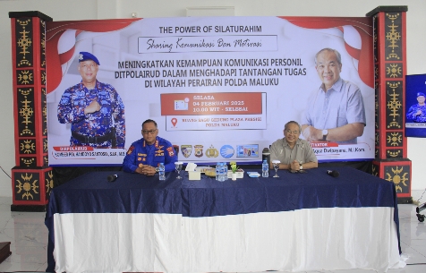 Polairud Polda Maluku Berikan Motivasi Untuk Tingkatkan Kemampuan Komunikasi Personel