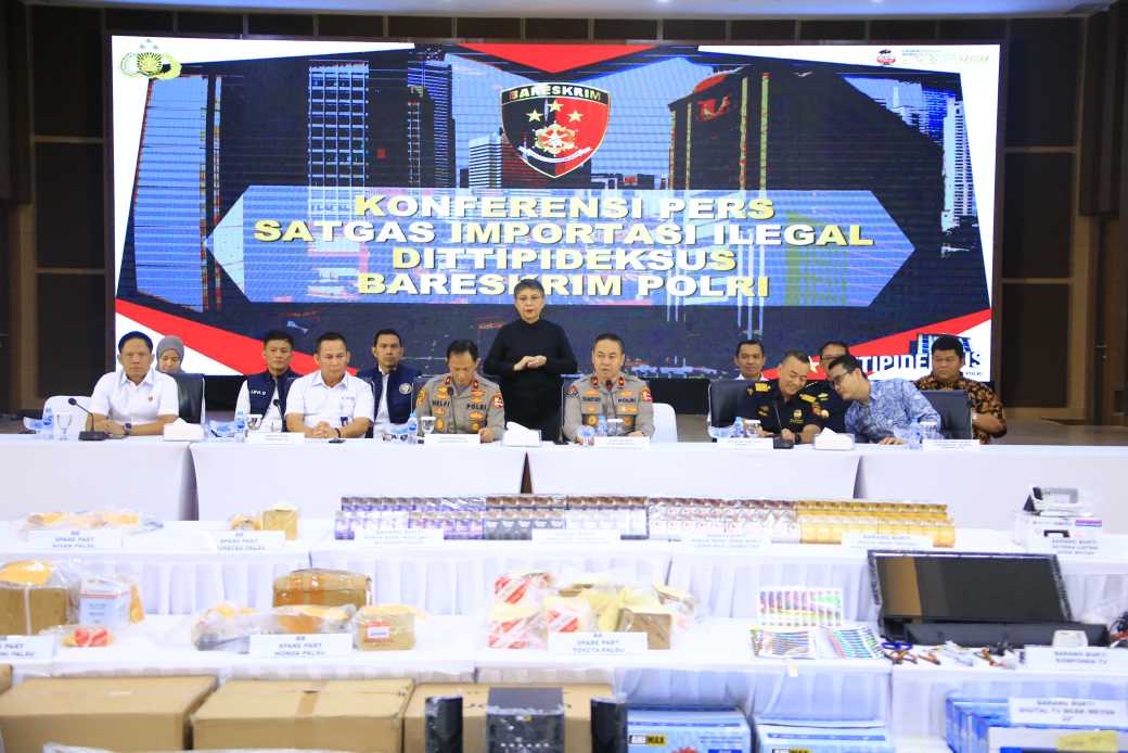 Bareskrim Ungkap 4 Kasus Penyelundupan Ilegal Selama Tiga Bulan Terakhir