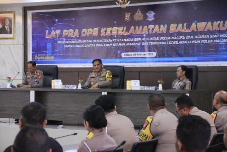 Polda Maluku Akan Laksanakan Operasi Keselamatan Salawaku 2025