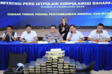 Polri Bongkar Tambang Timah Ilegal di Bekasi, Kerugian Negara Capai Rp10 Miliar