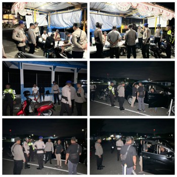 Kembali Polres Malteng Laksanakan Patroli Blue Lights