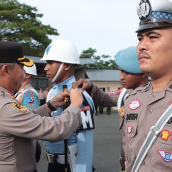 Kapolres Kepulauan Tanimbar pimpin Apel Gelar Pasukan Ops Keselamatan Salawaku 2025