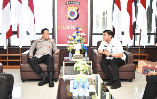 Kapolda Maluku Terima Audiensi Kepala BNNP Maluku, Bahas Penguatan Sinergi Pemberantasan Narkoba