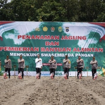 Ketahanan Pangan di Bantul: Kapolri Dorong Swasembada Jagung Nasional