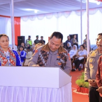 Resmikan Irigasi di Kulonprogo, Kapolri Dorong Pertumbuhan Ekonomi dan Ketahanan Pangan