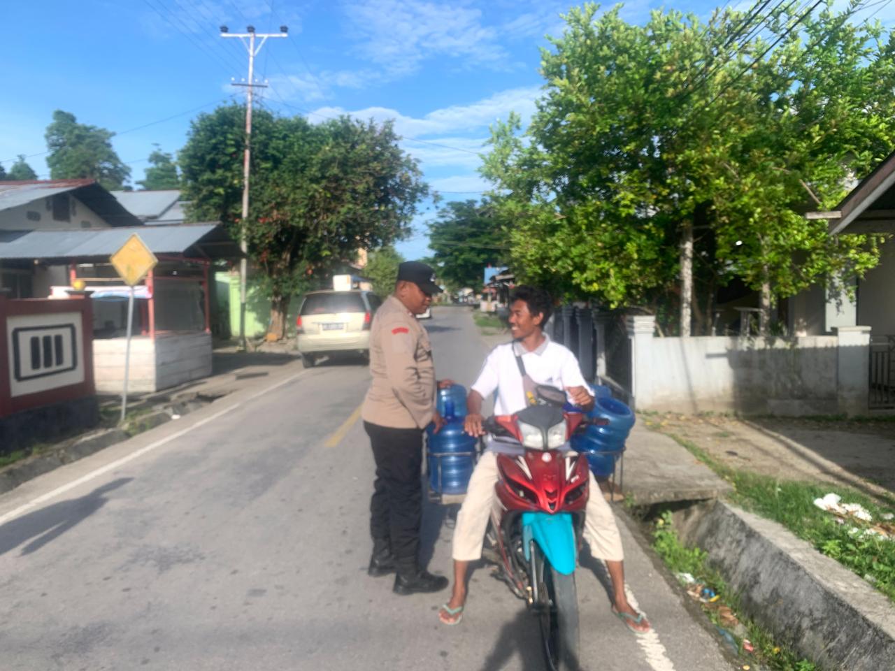 Kembali Polsek Wahai Gelar KRYD Dalam Rangka Menjaga Sitkamtibmas Tetap Aman
