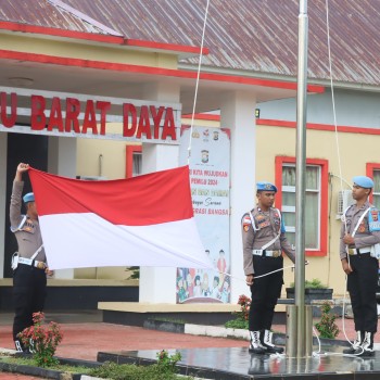 Kapolres MBD Pimpin Upacara Hari Kesadaran Nasional, Tingkatkan Disiplin dan Loyalitas Anggota Polri