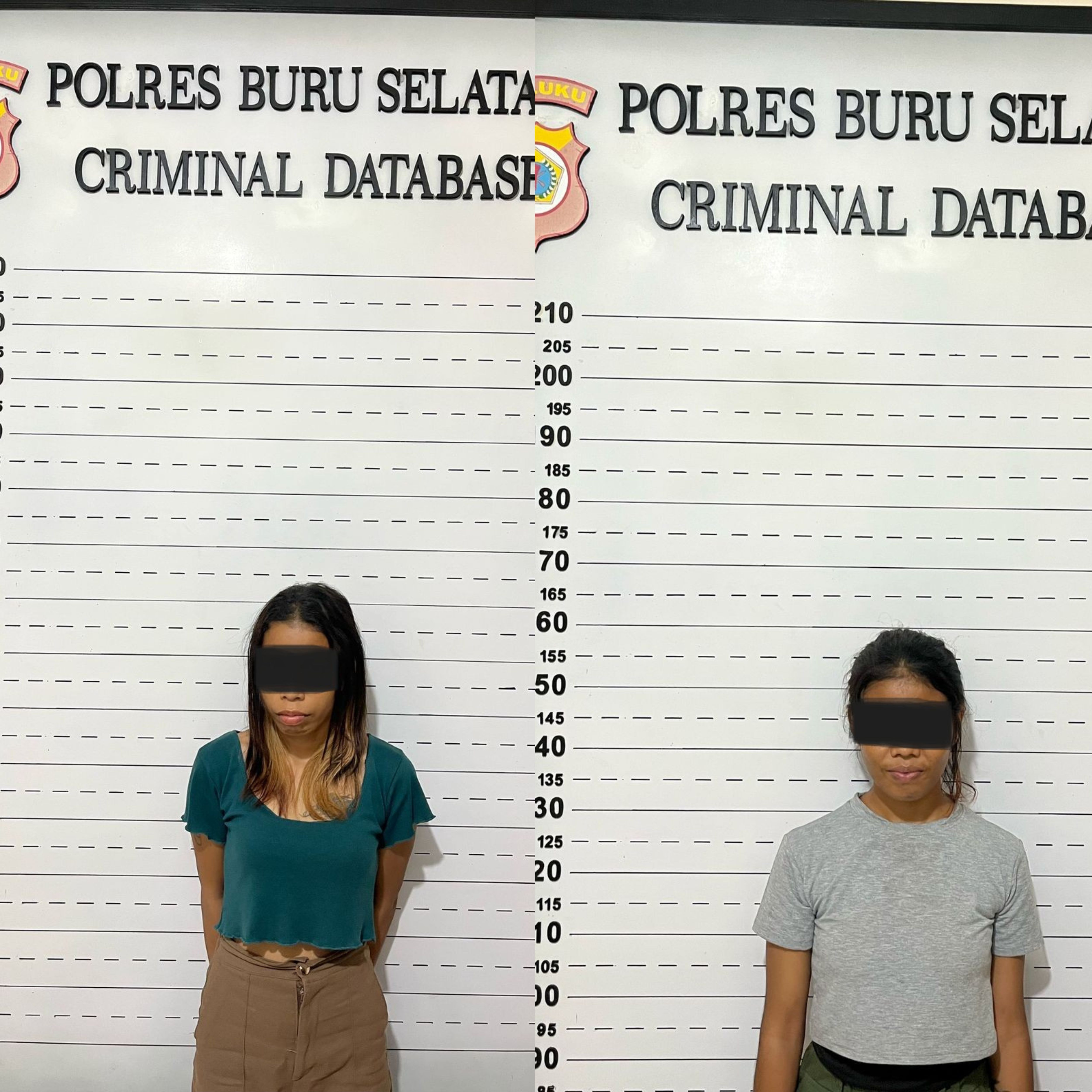 Rebutan Pacar Hingga Berujung Penganiayaan, Dua Perempuan Yang Viral di Amankan Penyidik Sat Reskrim Polres Buru Selatan