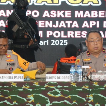 Disertir Polres Yalimo Aske Mabel Ditangkap Satgas Ops Damai Cartenz 2025