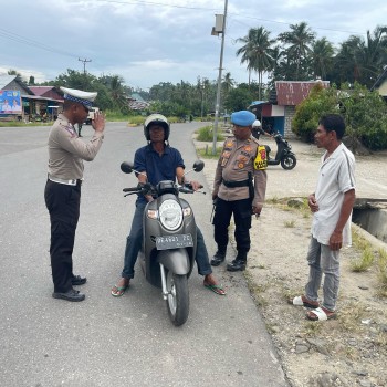 Polres Buru Selatan Masih dalam Momen Operasi Keselamatan Salawaku 2025.