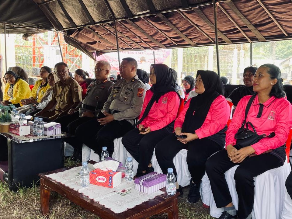 Polres Buru Selatan dan Polsek Jajaran Ikuti Launching Program Pekarangan Pangan Lestari dan Laksanakan Kegiatan Ketahanan Pangan