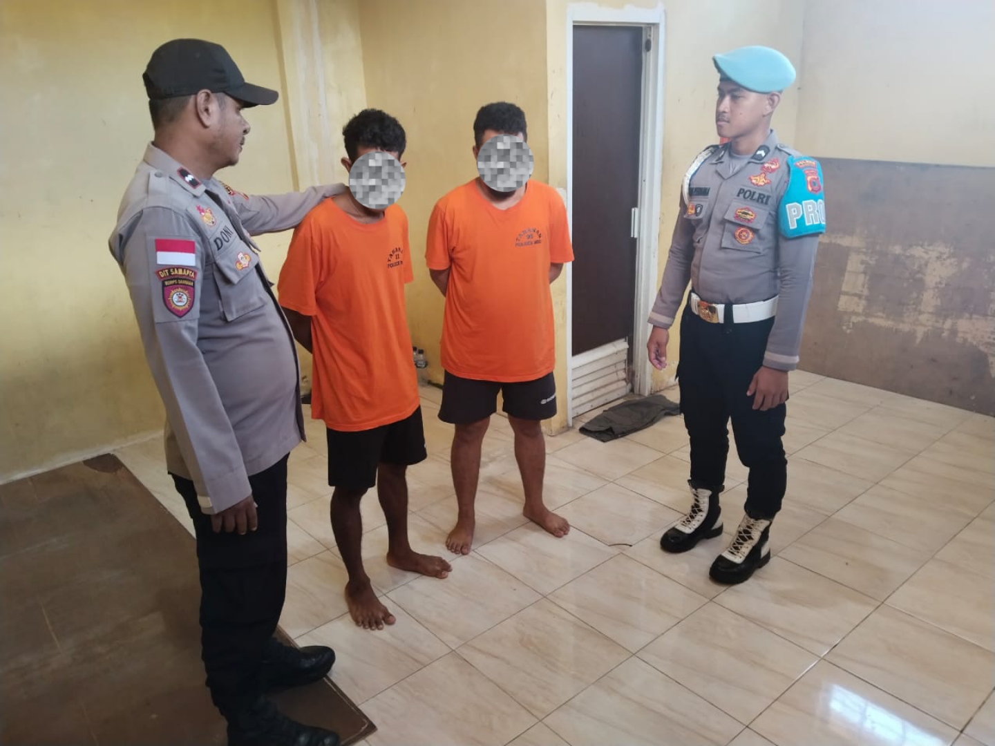 SPKT Polres MBD Rutin Mengecek Tahanan, Pastikan Tahanan Dalam Kondisi Sehat