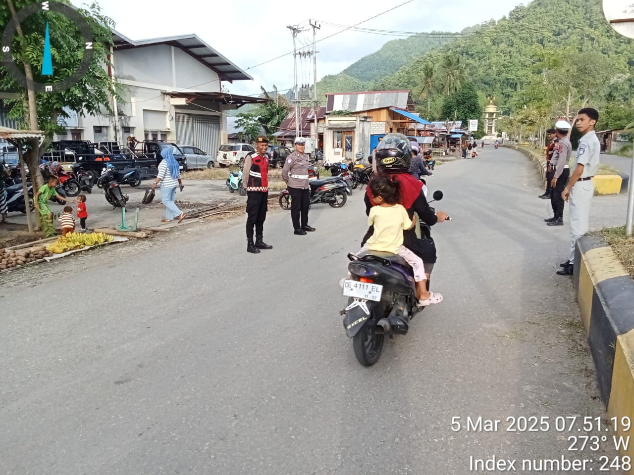 Cegah Kemacetan di Bulan Puasa, Polres Buru Selatan Atur Lalu Lintas Sore Hari Selama Ramadhan