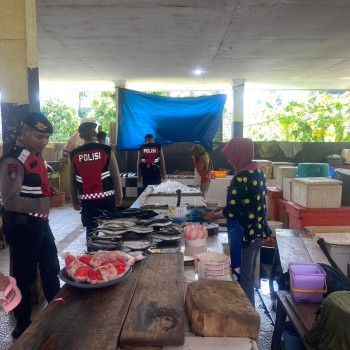 Satuan Samapta Polres Buru Selatan terus meningkatkan patroli di Bulan Ramadhan