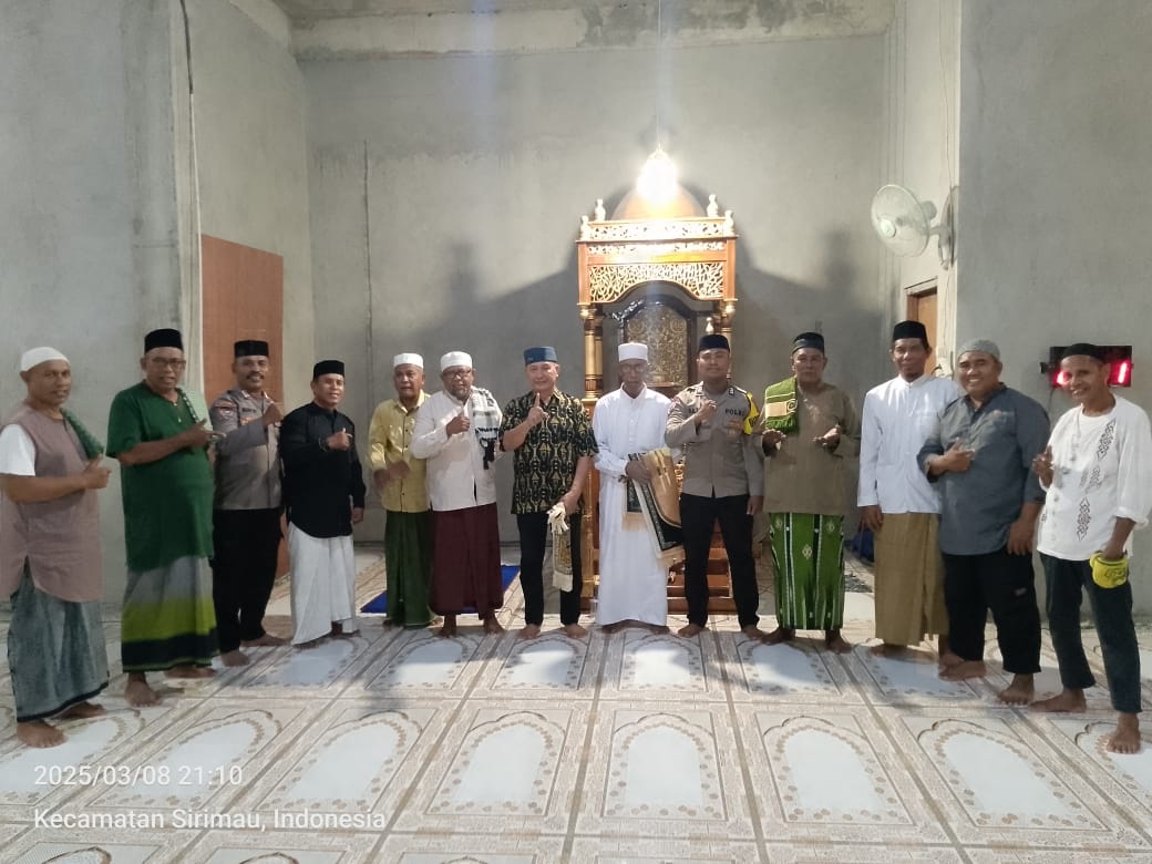 Polsek Sirimau Laksanakan kegiatan Tarawih Keliling