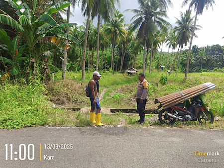 Bhabinkamtibmas Amdasa dorong peningkatan Ketahanan Pangan lewat giat sambang