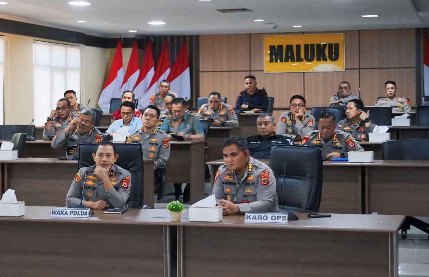 Wakapolda Maluku Ikut Peletakan Batu Pertama Pembangunan SMA Unggulan Kemala Taruna Bhayangkara