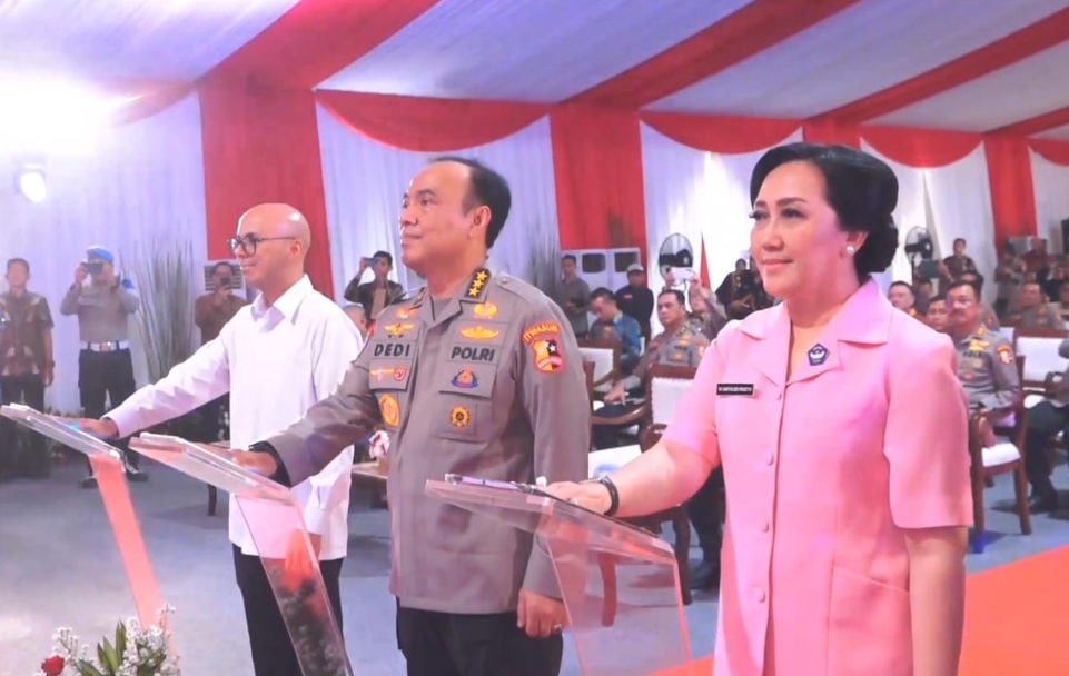 Groundbreaking SMA Kemala Taruna Bhayangkara, Persiapkan Generasi Unggul Indonesia Emas 2045