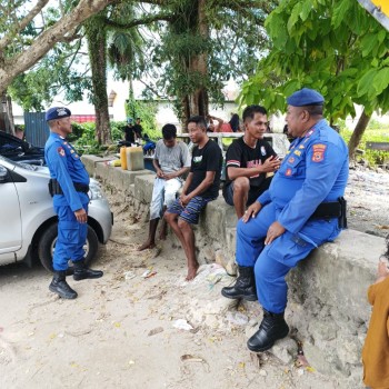 Satpolair Polresta Ambon Tingkatkan Kegiatan Patroli