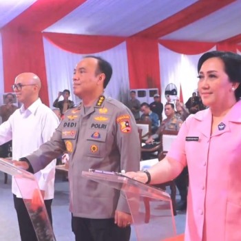 Groundbreaking SMA Kemala Taruna Bhayangkara, Persiapkan Generasi Unggul Indonesia Emas 2045