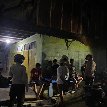 Hadir lewat giat Patroli KRYD, Polsek Tansel berikan rasa aman di Bulan Suci Ramadhan