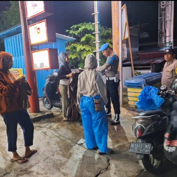 Polsek Baguala Gelar Patroli Malam untuk Antisipasi Gangguan Kamtibmas