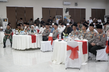 Pererat Silaturahmi, Kapolri Buka Puasa Bersama Tokoh Ulama dan Elemen Masyarakat Banten