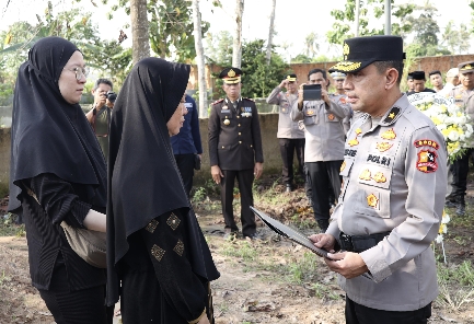 Surat KPLB 3 Polisi Gugur saat Bubarkan Sabung Ayam di Lampung Diantar Jenderal